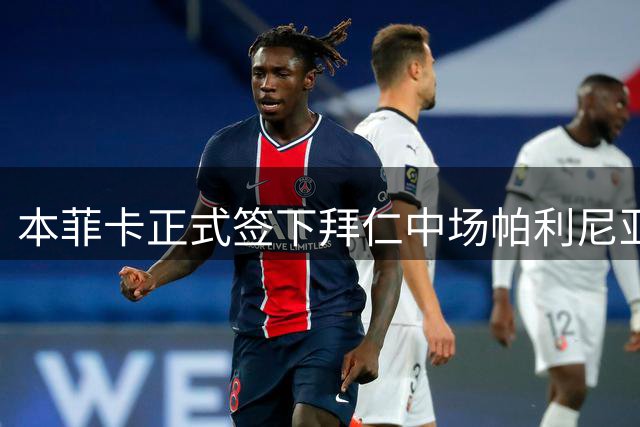 本菲卡正式签下拜仁中场帕利尼亚